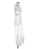 Shein 100% Polyester White Cocktail Dress Size M - photo 4