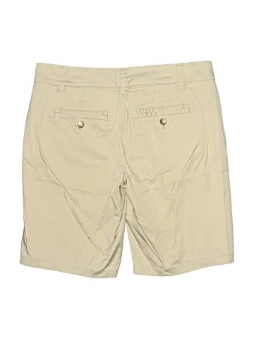 Ann Taylor Khaki Shorts (view 2)