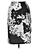 Linda Leal Print Black Formal Skirt Size M - photo 2