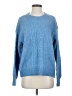 LC Lauren Conrad Solid Marled Blue Pullover Sweater Size S - photo 1
