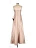 Alfred Sung 100% Polyester Solid Tan Cocktail Dress Size 6 - photo 2