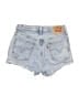 Levi's Blue Denim Shorts Size 26 waist - photo 2