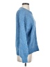 LC Lauren Conrad Solid Marled Blue Pullover Sweater Size S - photo 4