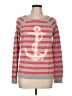 Caslon Stripes Gray Pullover Sweater Size L - photo 1