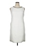 Chaus 100% Polyester Tweed Ivory Cocktail Dress Size 14 - photo 1