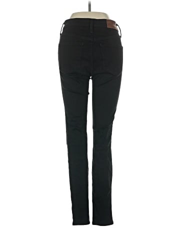 Madewell 9" Mid-Rise Skinny Jeans in ISKO Stay Black&trade; (view 2)
