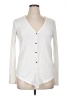 No Boundaries 100% Recycled Polyester White Cardigan Size L - photo 1
