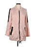 Zenergy by Chico's 100% Polyester Solid Pink Jacket Size Med (1) - photo 1