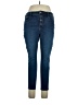 Nine West Solid Blue Jeans Size 14 - photo 1