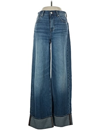 Madewell Superwide-Leg Jeans in Fannin Wash (view 1)