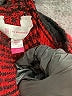 No Boundaries Plaid Red Turtleneck Sweater Size 11 - 13 - photo 7