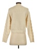 Elodie Solid Ivory Turtleneck Sweater Size S - photo 2