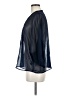 Ark & Co. 100% Polyester Blue 3/4 Sleeve Blouse Size M - photo 5