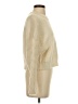 Elodie Solid Ivory Turtleneck Sweater Size S - photo 4