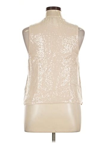 Madewell Sequin Cutaway Vest Top (view 2)