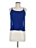 Fio Fio 100% Polyester Blue Sleeveless Top Size M - photo 1