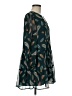Ann Taylor LOFT 100% Polyester Paisley Teal Casual Dress Size M (petite) - photo 4