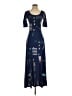 Lularoe Blue Casual Dress Size S - photo 1