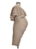 Hello Miz Tan Cocktail Dress Size Sm Maternity - photo 4