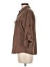 Apparenza Brown 3/4 Sleeve Button-Down Shirt Size M - photo 5
