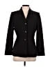 Le Suit 100% Polyester Black Blazer Size 6 - photo 1