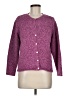 L.L.Bean 100% Cotton Purple Cardigan Size M (petite) - photo 1