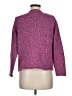 L.L.Bean 100% Cotton Purple Cardigan Size M (petite) - photo 2
