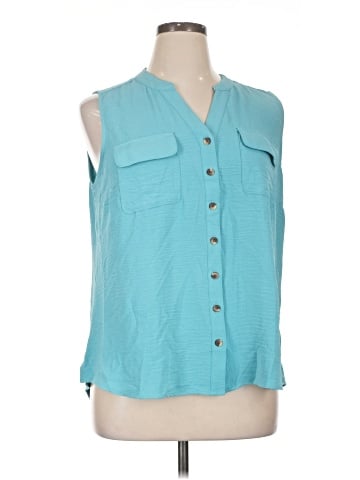 Croft & Barrow Sleeveless Blouse (view 1)