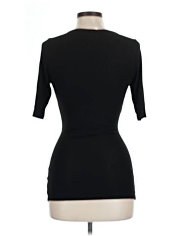 Velvet 3/4 Sleeve Top (view 2)
