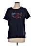 Basic Editions Blue Short Sleeve T-Shirt Size L - photo 1