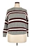 SO 100% Acrylic Stripes Gray Pullover Sweater Size XXL - photo 1