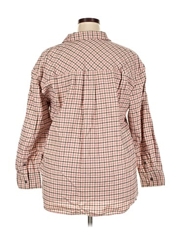 Banana Republic Factory Store 3/4 Sleeve Button-Down Shirt (view 2)