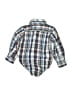 Kitestrings 100% Cotton Plaid Blue Long Sleeve Onesie 18-24 MO / 24 MO - photo 2