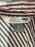 Old Navy Stripes Silver Long Sleeve Blouse Size L - photo 7