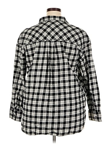 Banana Republic Factory Store 3/4 Sleeve Button-Down Shirt (view 2)
