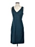 J.Crew 100% Wool Solid Teal Casual Dress Size 2 - photo 1