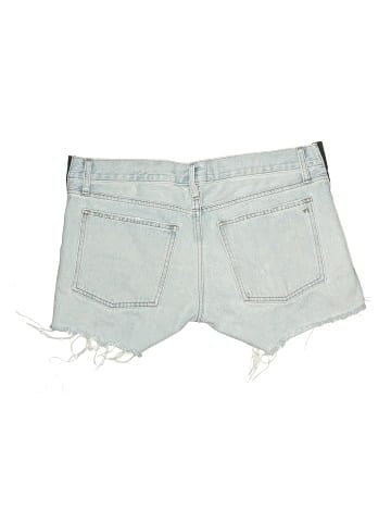 Madewell Maternity Relaxed Denim Shorts in Essen Wash (view 2)