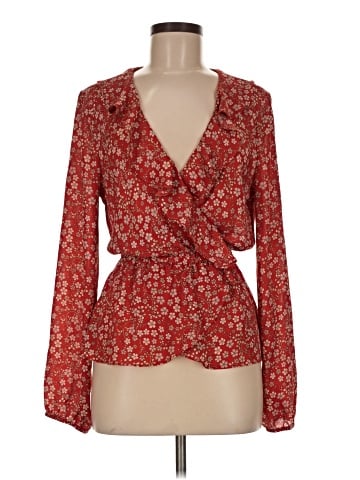 Max Studio Long Sleeve Blouse (view 1)