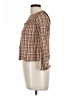 Old Navy 100% Cotton Brown Long Sleeve Blouse Size L - photo 5