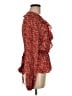 Max Studio 100% Polyester Red Long Sleeve Blouse Size M - photo 4