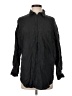 Zara 100% Linen Black Long Sleeve Button-Down Shirt Size XS - photo 1