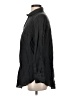 Zara 100% Linen Black Long Sleeve Button-Down Shirt Size XS - photo 5