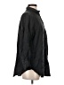 Zara 100% Linen Black Long Sleeve Button-Down Shirt Size XS - photo 4