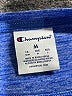 Champion 100% Polyester Blue Active T-Shirt Size M - photo 7