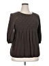 Studio M Brown Pullover Sweater Size 2X - photo 1