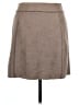 Hem & Thread 100% Polyester Solid Tan Casual Skirt Size L - photo 2