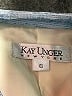 Kay Unger Solid Blue Blazer Size 6 - photo 6