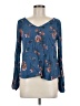 BP. 100% Rayon Blue Long Sleeve T-Shirt Size M - photo 1