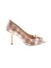 Beverly Feldman Gold Heels Size 8 - photo 1