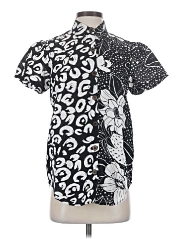 FARM Rio for Anthropologie Short Sleeve Blouse (view 1)